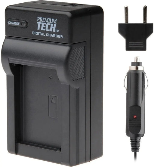 Premium Tech Professional Travel Battery Charger for Nikon EN-EL14 Battery
