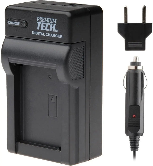 Premium Tech Professional Travel Battery Charger for Nikon EN-EL14 Battery