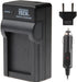 Premium Tech Professional Travel Battery Charger for Nikon EN-EL14 Battery