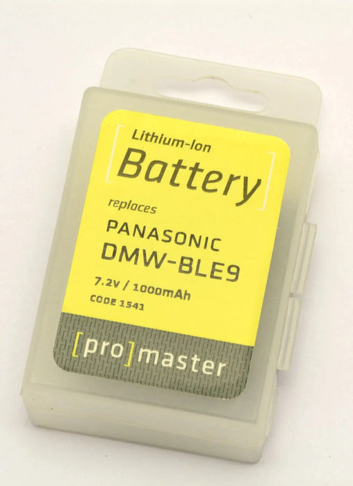 ProMaster DMW-BLE9 High-Capacity Battery for Panasonic Digital Cameras