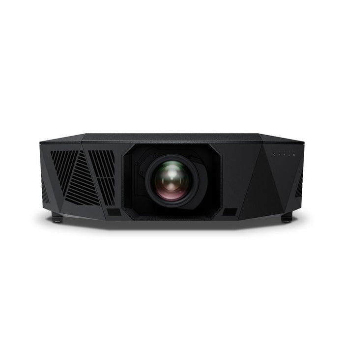 Epson QL3000B 4K laser projector, front view with centered lens, in black
