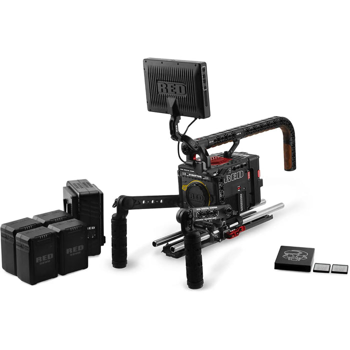 RED V-RAPTOR [X] 8K VV Z Mount Cinema Camera Production Pack Global Shutter
