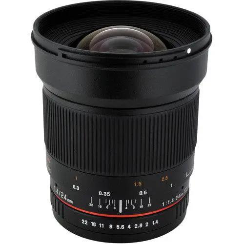 Rokinon 24mm f/1.4 ED AS IF UMC Lens for Sony E Mount — view 1