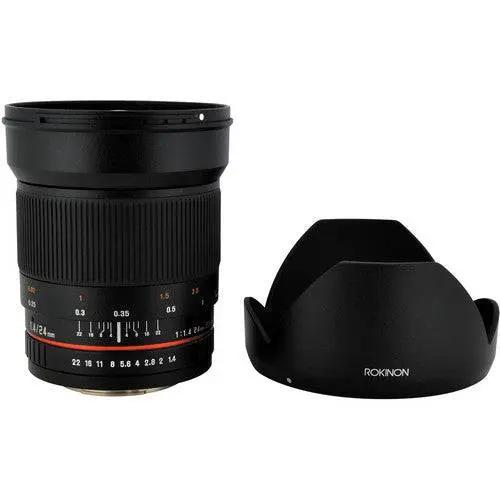 Rokinon 24mm f/1.4 ED AS IF UMC Lens for Sony E Mount — view 2