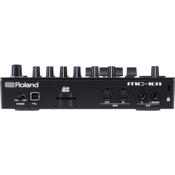 Roland MC-101 Portable Groovebox: ZEN-Core Engine, 4-Track Sequencer, MIDI