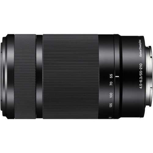 Sony E 55-210mm f/4.5-6.3 OSS (Black) with 2x 32GB Sandisk Bundle — view 2