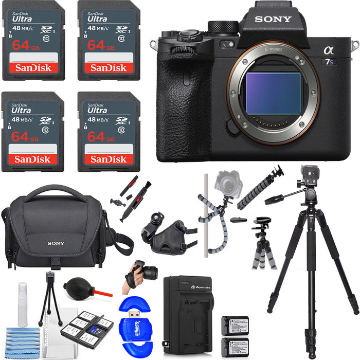 Sony Alpha a7S III with Four 64GB SD Cards Bundle — view 1