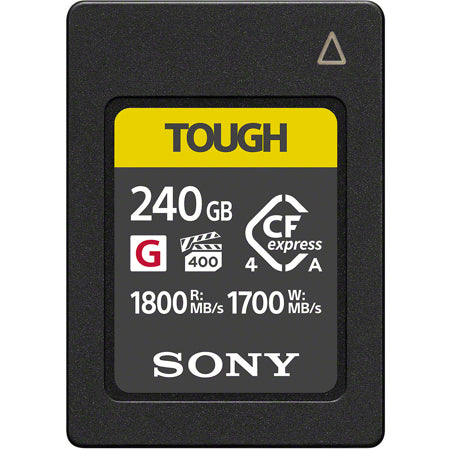 Sony CEA-G240T 240GB CFexpress Type A TOUGH memory card