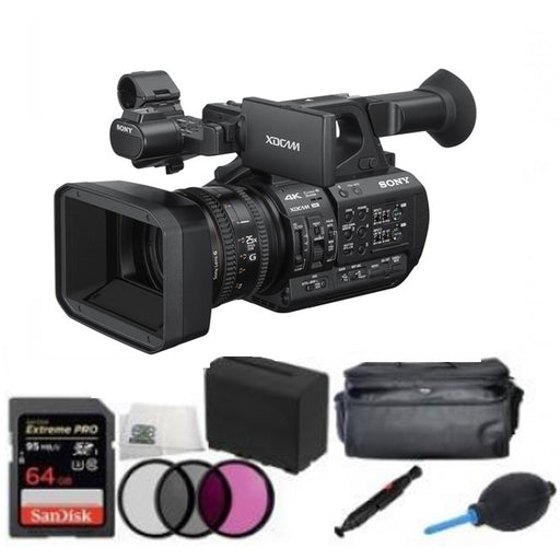 Sony PXW-Z190 4K 3-CMOS XDCAM Camcorder 11PC Bundle — view 1