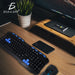 ELE-GATE Wireless Keyboard and Mouse Kit (ST.03) Spanish Spain Black Color reliable wireless connection_Allows you to work or play up to 10 meters away. - NJ Accessory/Buy Direct & Save