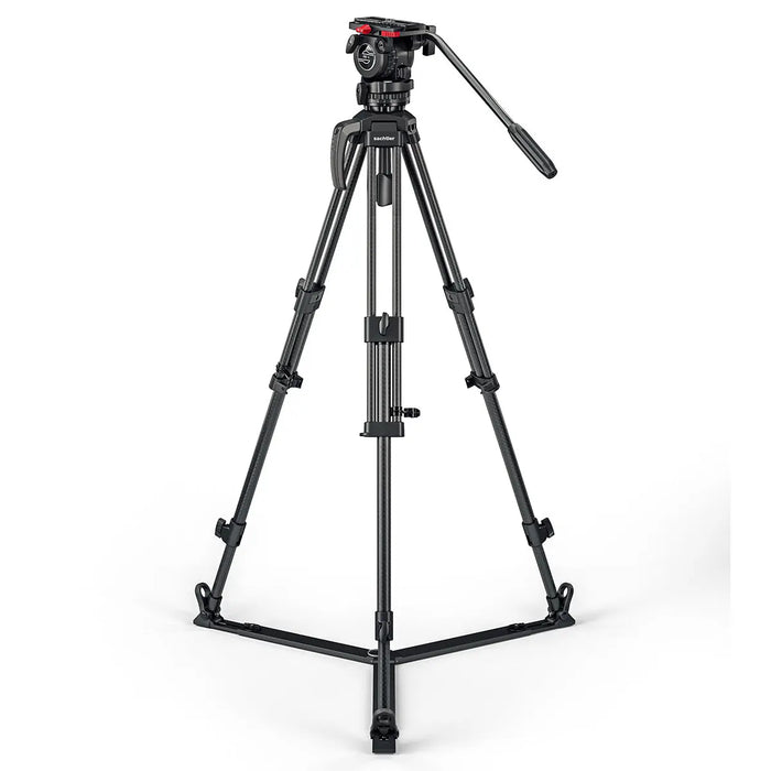 Sachtler FSB4 Fluid Head with 75/2 CF Tripod Spreader