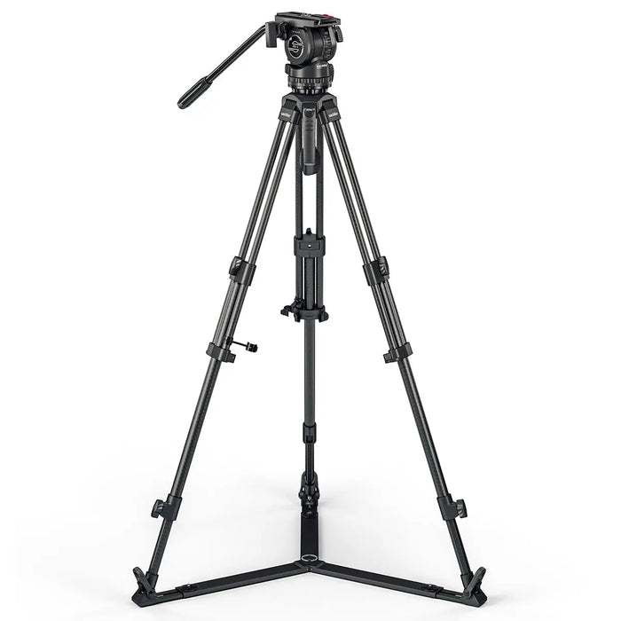 Sachtler FSB4 Fluid Head with 75/2 CF Tripod Spreader