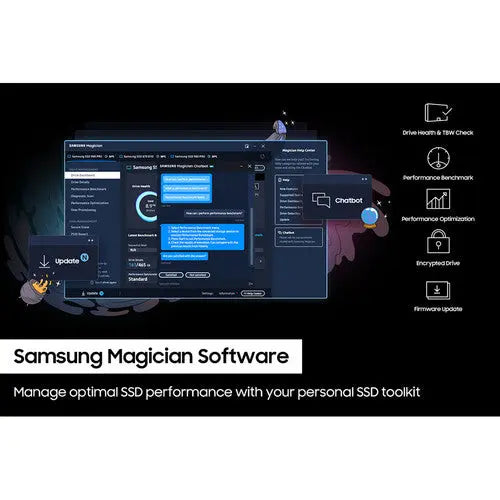 Samsung 4TB 990 PRO PCIe 4.0 x4 M.2 Internal SSD