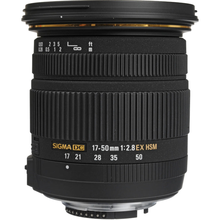 Sigma 17-50mm f/2.8 EX DC OS HSM Nikon F APS-C Standard Zoom Lens