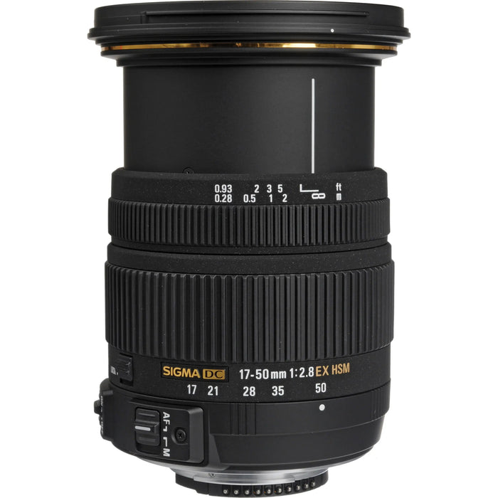 Sigma 17-50mm f/2.8 EX DC OS HSM Nikon F APS-C Standard Zoom Lens