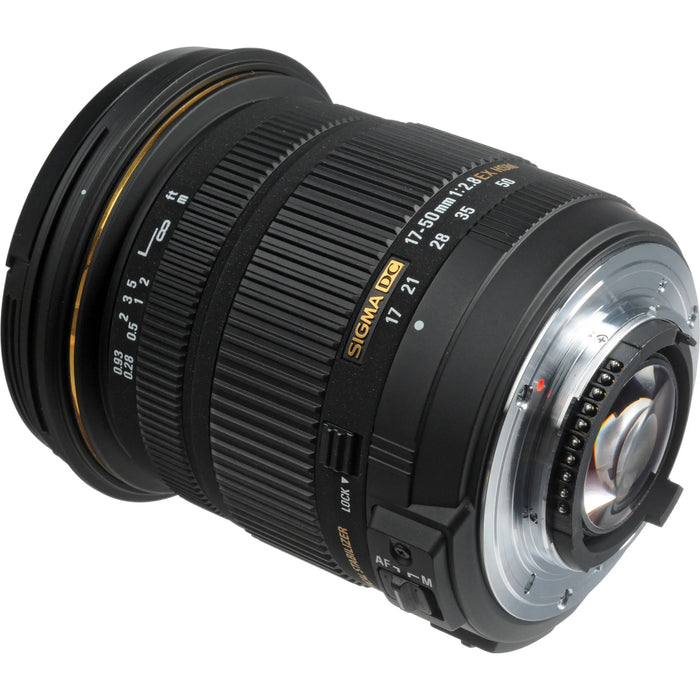 Sigma 17-50mm f/2.8 EX DC OS HSM Nikon F APS-C Standard Zoom Lens
