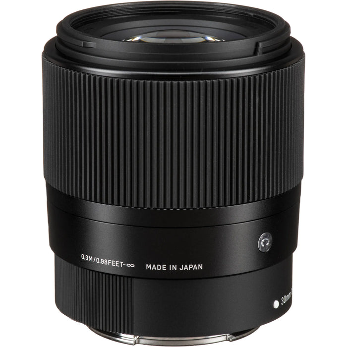 Sigma 30mm f/1.4 DC DN Contemporary Lens for Canon EF-M Mirrorless Cameras