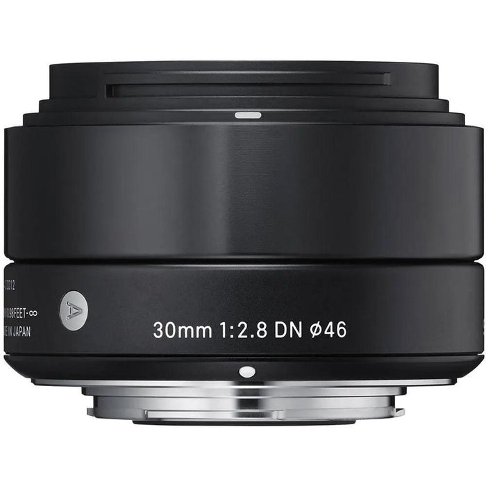 Sigma 30mm f/2.8 DN Lens for Sony E-mount Cameras (Black) — view 1