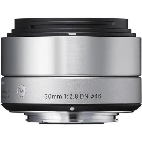 Sigma 30mm f/2.8 DN Lens for Sony E-mount Cameras (Silver) — view 1