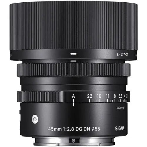 Sigma 45mm f/2.8 DG DN Contemporary Full-Frame E-Mount Lens for Sony Cameras