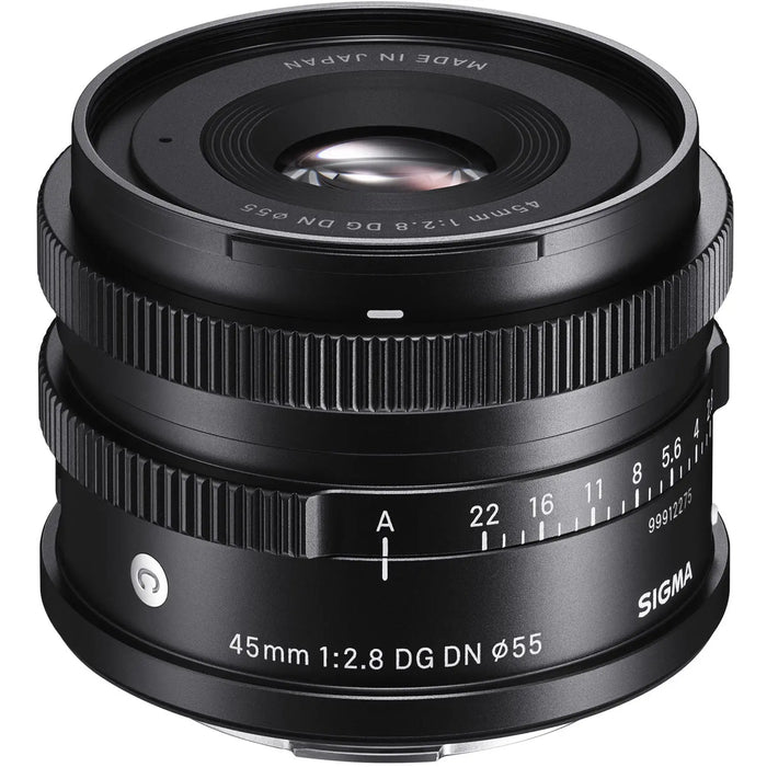Sigma 45mm f/2.8 DG DN Contemporary Full-Frame E-Mount Lens for Sony Cameras