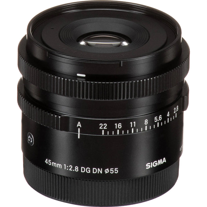 Sigma 45mm f/2.8 DG DN Contemporary Full-Frame E-Mount Lens for Sony Cameras