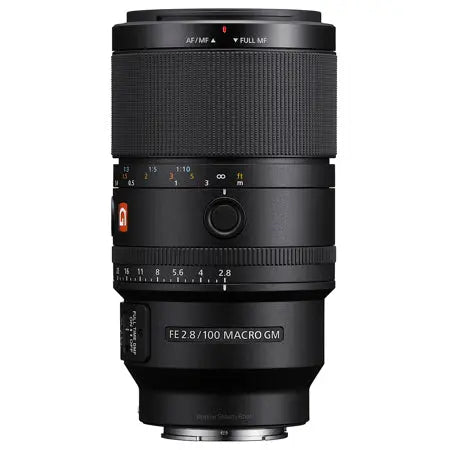 Sony FE 100mm f/2.8 GM OSS Macro Lens – Ultra‑Sharp Black