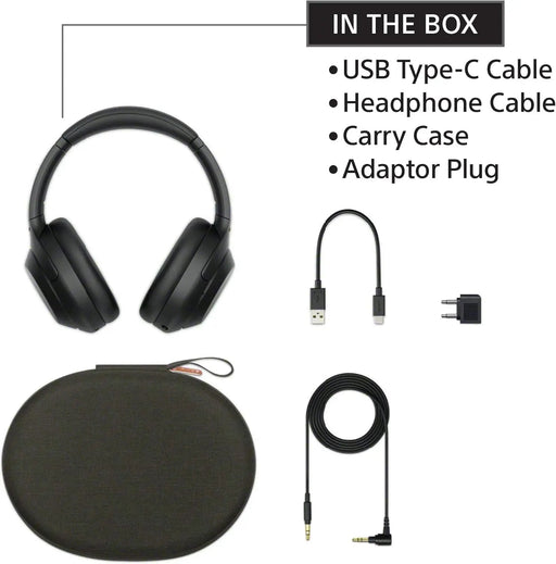 Sony WH-1000XM4 Wireless Noise-Cancelling Headphones (Midnight Blue) — view 2