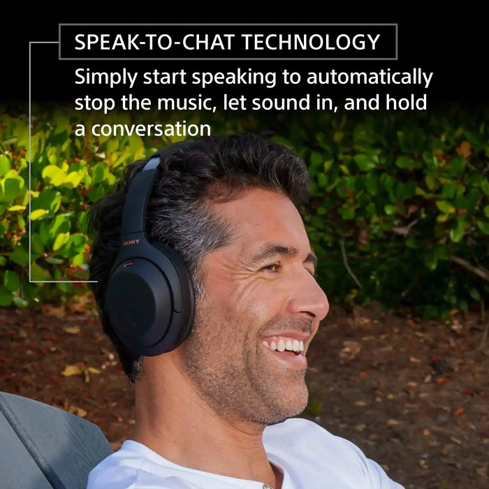 Sony WH-1000XM4 Premium Wireless Noise-Cancelling Over-Ear Headphones - Silver
