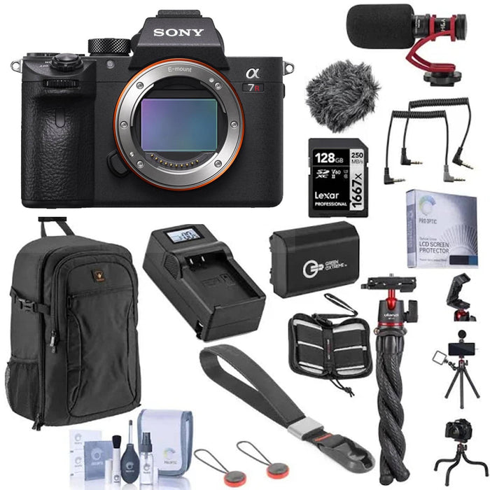 Sony a7R IIIA Mirrorless Camera With Microphone & Special Backpack
