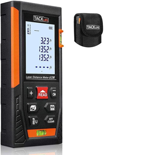 TACKLIFE Test Measure & Inspect Laser Distance Meter HD-60 - Buy Direct & Save