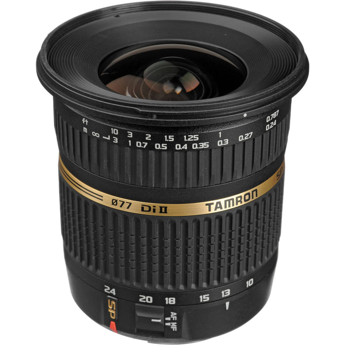 Tamron SP AF 10-24mm f/3.5-4.5 DI II Ultra Wide-Angle Zoom Lens Canon