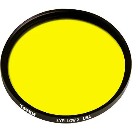 Tiffen 55mm Yellow #8 Filter – High‑Contrast B&W Photography Tool