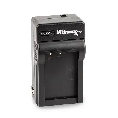 ULTIMAXX Portable Camera Battery Charger for Canon LPE6 EOS with Car Adapter