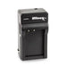 ULTIMAXX Portable Camera Battery Charger for Canon LPE6 EOS with Car Adapter