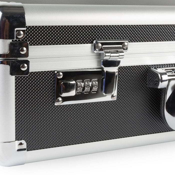 Ultimaxx Medium Aluminum Hard Camera Case with Dual Combination Locks