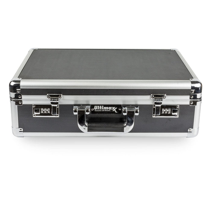 Ultimaxx Medium Aluminum Hard Camera Case with Dual Combination Locks