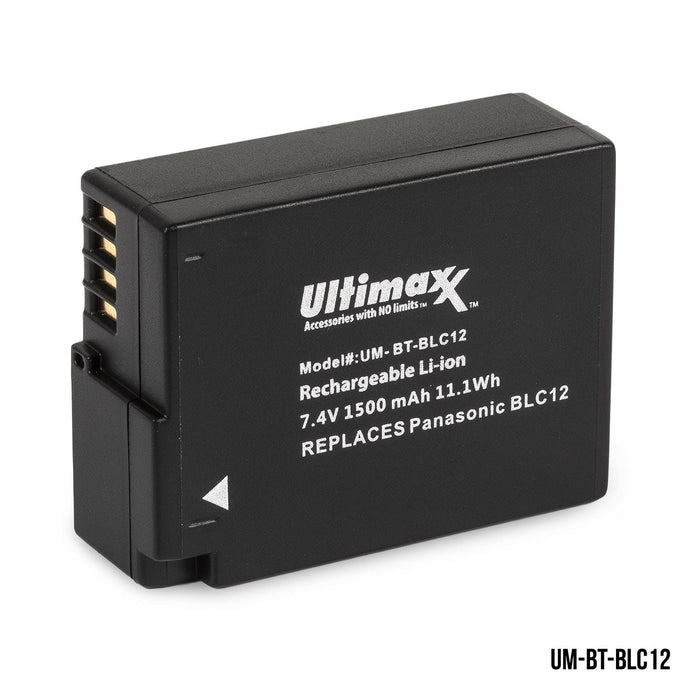 Ultimaxx High-Capacity Rechargeable Camera & Video Camera Batteries for Major Brands