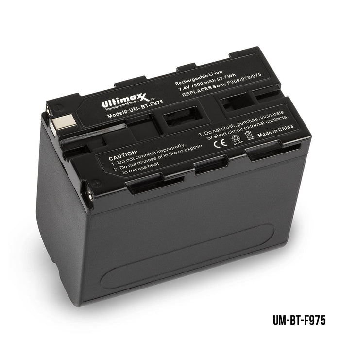 Ultimaxx High-Capacity Rechargeable Camera & Video Camera Batteries for Major Brands