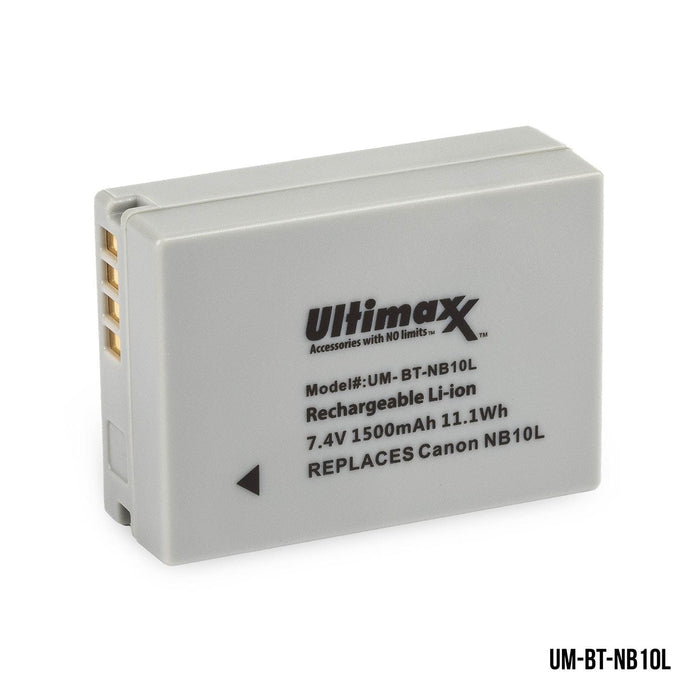 Ultimaxx High-Capacity Rechargeable Camera & Video Camera Batteries for Major Brands