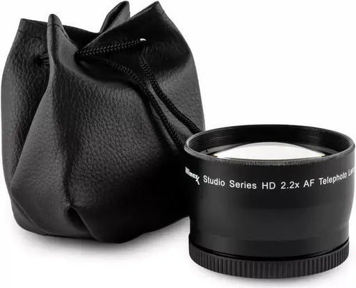 Ultimaxx 2.2x Professional Telephoto Lens 55mm with Protective Pouch