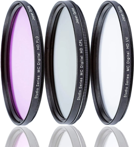 Ultimaxx 3 Piece Professional Filter Kit for DSLR/SLR Cameras (55MM)
