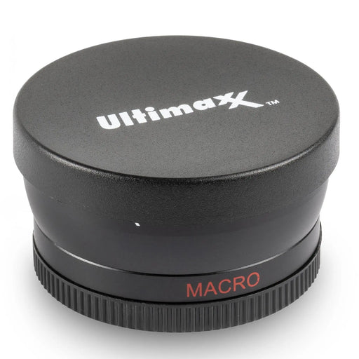 Ultimaxx 49mm 0.43x Ultra-Fast AF HD Wide Angle Macro Lens for DSLR Cameras