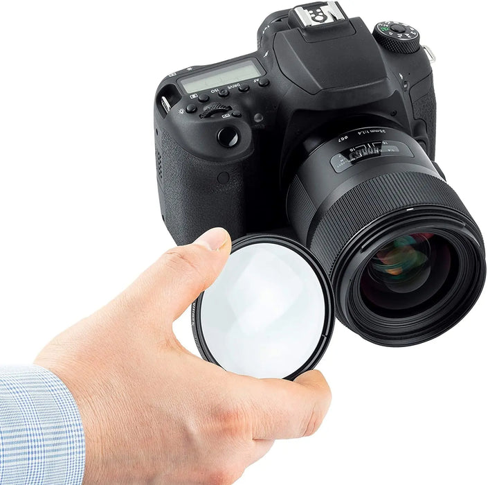 Ultimaxx 46mm Macro Close-Up Filter Kit: +1, +2, +4, +10 Diopter Lenses