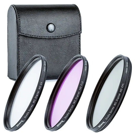Ultimaxx 58mm 3‑Piece Protective Filter Kit for DSLR Cameras