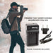 Ultimaxx’s AC/DC Rapid Home & Travel Charger for FV100 Batteries Built for Sony DCR-SR15, SR21, SR68, SR88, SX15, SX21, SX44, SX45, SX63, SX65, SX83, SX85, FDR-AX100, HDR-CX105, CX110, CX115, CX130