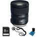 Sony FE 35mm f/1.4 GM Lens Flash 32GB SD Memory Card & Filter Kit Bundle