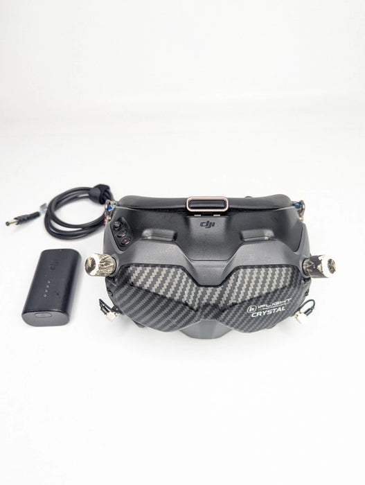 DJI Goggles V2 w/ Iflight Crystal antenna patch