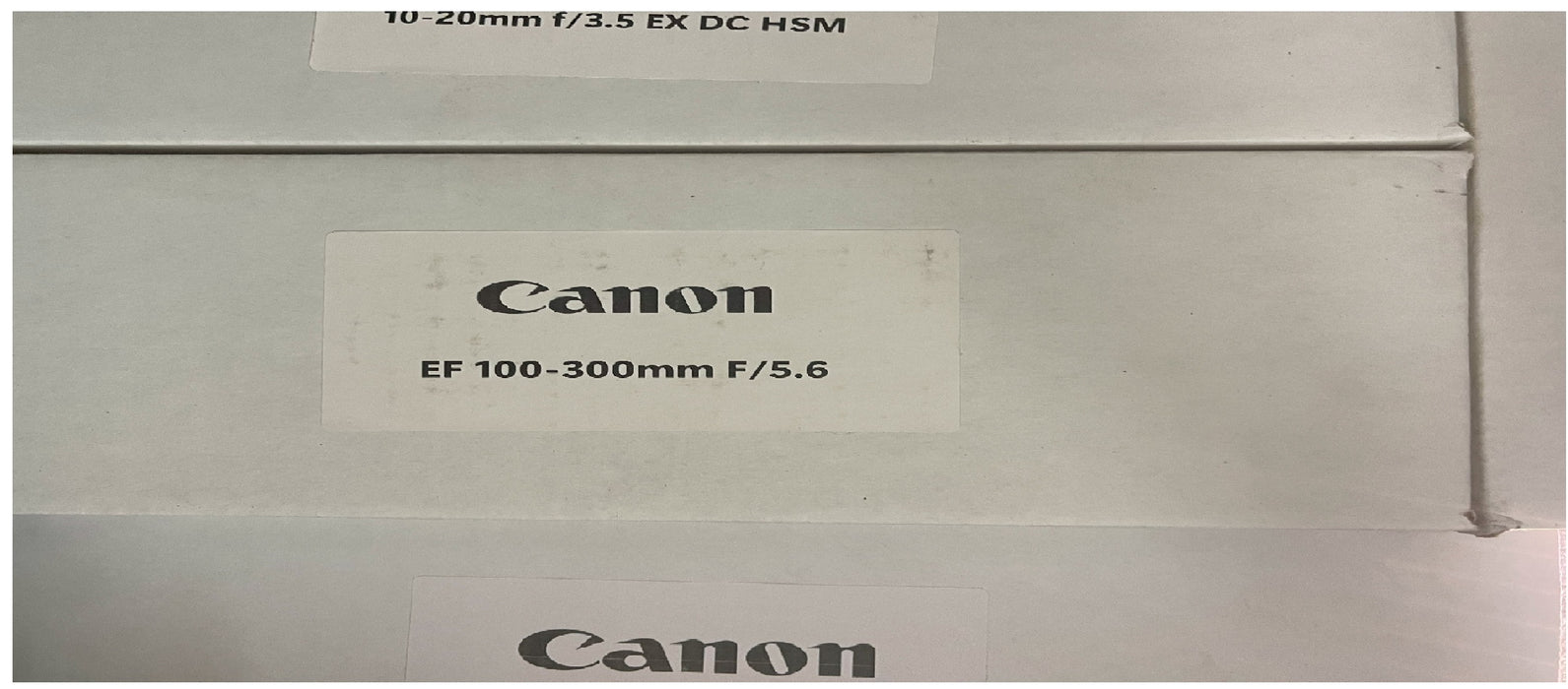 Canon EF 100-300mm f/4.5-5.6 USM Telephoto Zoom Lens for Canon SLR Cameras (Open Box)