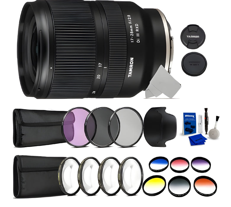 Tamron 17-28mm F/2.8 Di III RXD Lens For Sony E + Filter Accessory Kit
